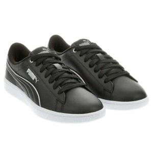 Puma Women Casual Lace Up Leather Sneakers Vikky